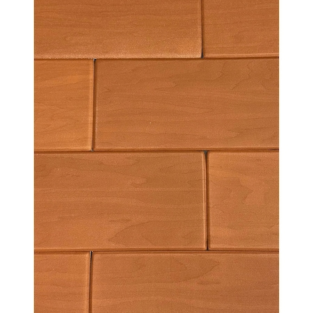 A La Maison Ceilings 39-in x 6-in 48-Pack Coffee Brown Smooth Surface-mount Ceiling Plank, 48PK WP94ea-48
